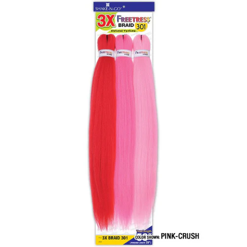 3x Braid 301 56" FreeTress Synthetic Braiding Hair By Shake-N-Go - Image 4