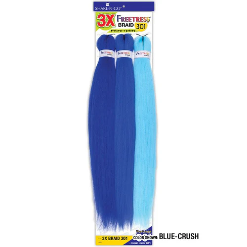 3x Braid 301 56" FreeTress Synthetic Braiding Hair By Shake-N-Go - Image 5