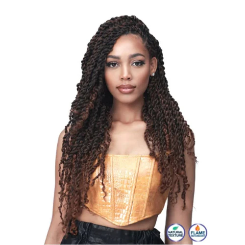 3x Loc & Twist Afro Twista 24" Braiding Hair by Bobbi Boss - Image 3