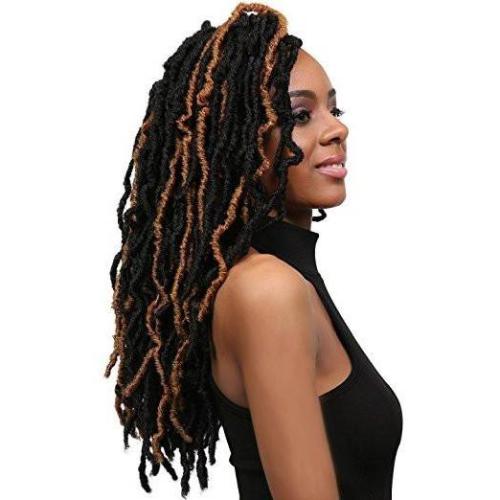 Multi Pack Deals! Nu Locs 18" African Roots Synthetic Crochet Braid Hair By Bobbi Boss - Image 4