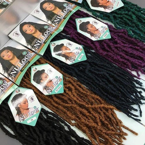 Multi Pack Deals! Nu Locs 18" African Roots Synthetic Crochet Braid Hair By Bobbi Boss - Image 5