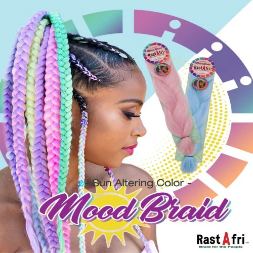 Multi Pack Deals! 48" Color Changing Mood Braiding Hair by RastAfri - Image 6