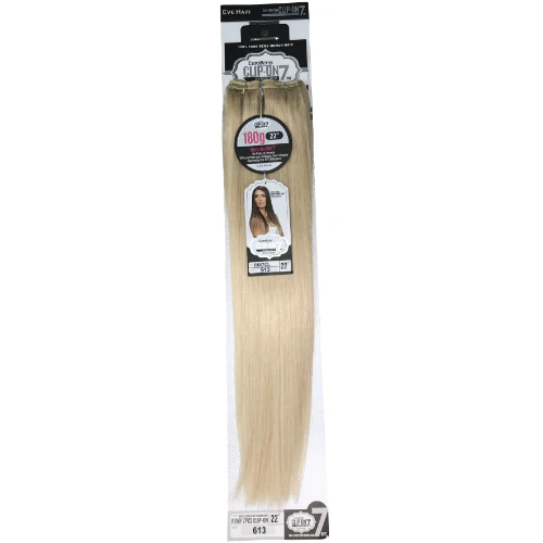 7 Piece Clip-In 100% Remi Human Hair 180 grams by Eve Hair - Image 4