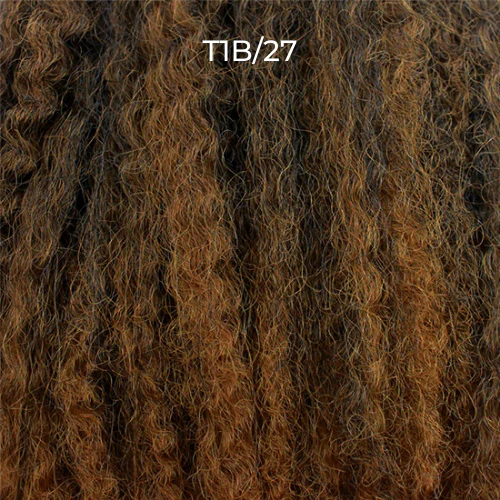 24" Nu Locs Curly Tips 2X Crochet Braid Braiding Hair By Bobbi Boss - Image 6