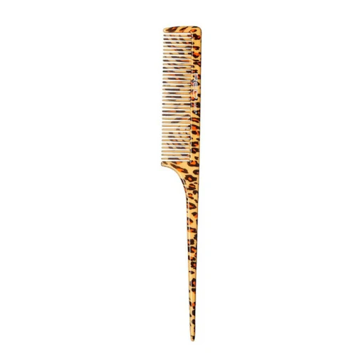CMB40 Leopard Rat Tail Comb by Red By Kiss - Image 3