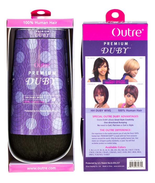 DUBY 8" Premium Human Weave Hair by Outre - Image 5