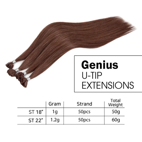 GENIUS U-TIP 100% Human Cuticle Intact Remy Hair by Hair Couture - Image 5