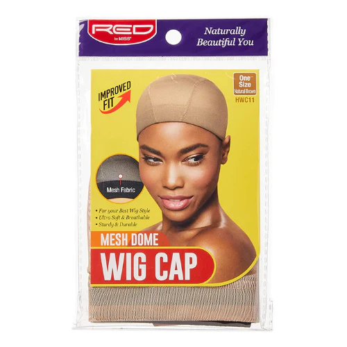 Mesh Dome Wig Cap - Red by Kiss - Image 3