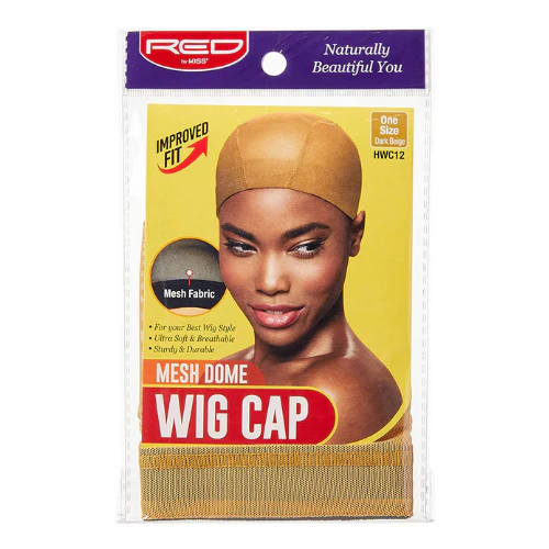 Mesh Dome Wig Cap - Red by Kiss - Image 4