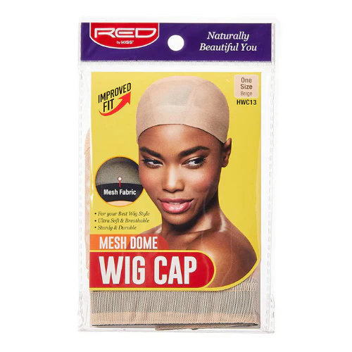 Mesh Dome Wig Cap - Red by Kiss - Image 5