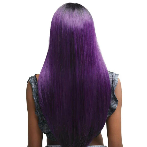 MBLF180 Dayana Human Hair Blend Lace Front Wig by Bobbi Boss - Image 3