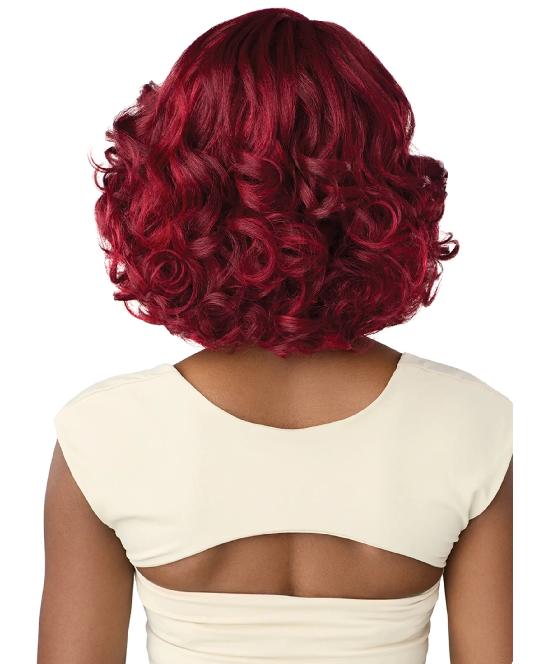 MH 119 Melted Hairline Glueless HD Synthetic Lace Front Wig by Outre - Image 3