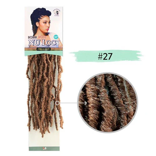 Multi Pack Deals! Nu Locs 18" African Roots Synthetic Crochet Braid Hair By Bobbi Boss - Image 28