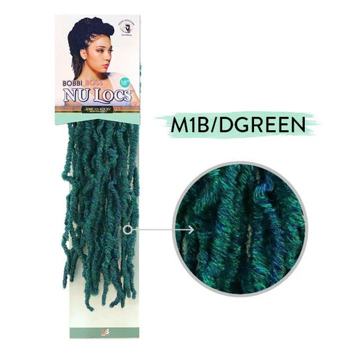 Multi Pack Deals! Nu Locs 18" African Roots Synthetic Crochet Braid Hair By Bobbi Boss - Image 32