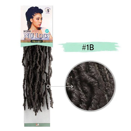 Multi Pack Deals! Nu Locs 18" African Roots Synthetic Crochet Braid Hair By Bobbi Boss - Image 36