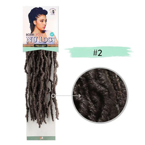 Multi Pack Deals! Nu Locs 18" African Roots Synthetic Crochet Braid Hair By Bobbi Boss - Image 37