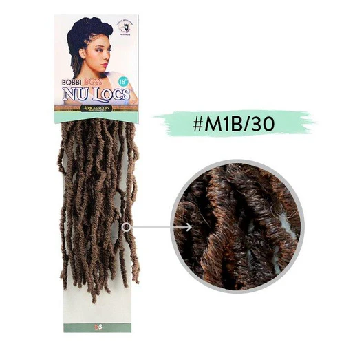 Multi Pack Deals! Nu Locs 18" African Roots Synthetic Crochet Braid Hair By Bobbi Boss - Image 39