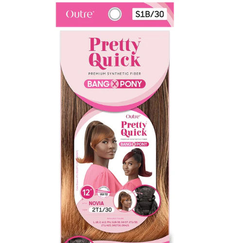 Novia Pretty Quick Ponytail By Outre - Image 6