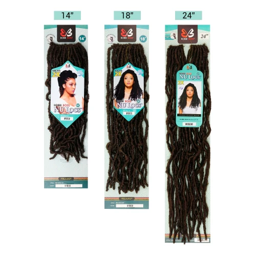 Nu Locs 24" 2X African Roots Synthetic Crochet Braid Hair By Bobbi Boss - Image 4