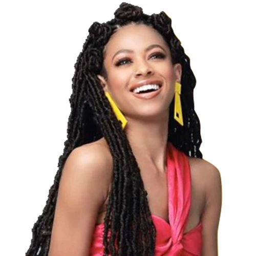 Nu Locs 24" 2X African Roots Synthetic Crochet Braid Hair By Bobbi Boss - Image 5