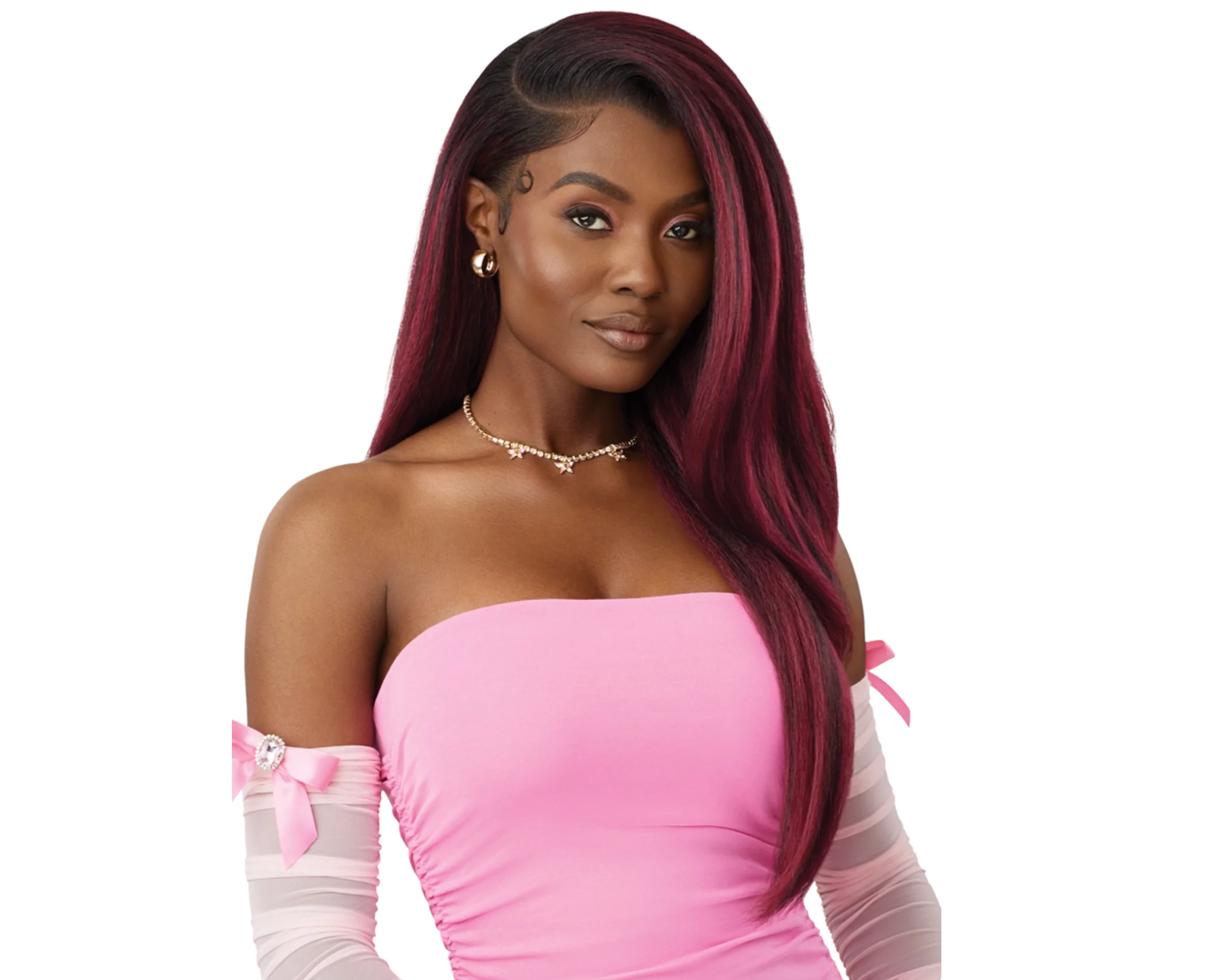 PEAK 702 Perfect Hairline 13x6 Glueless Synthetic Lace Front Wig by Outre - Image 4