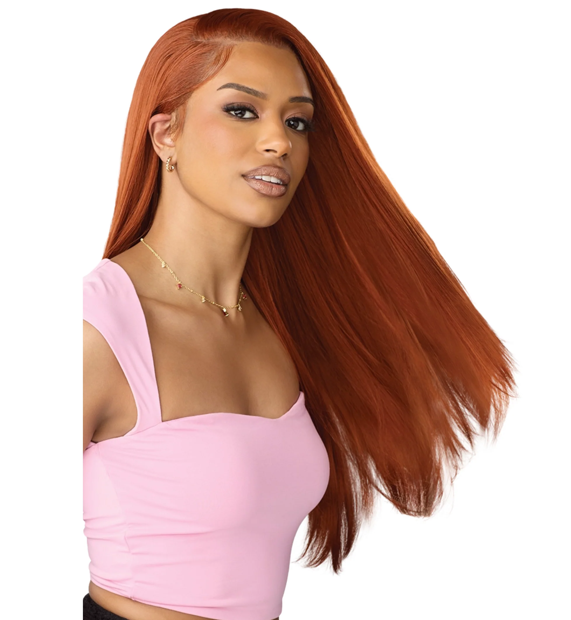 PEAK 712 Perfect Hairline 13x6 Glueless Synthetic Lace Front Wig by Outre - Image 3