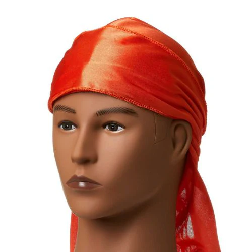 Power Wave Silky Satin Durag Solid Colors - Red by Kiss - Image 4