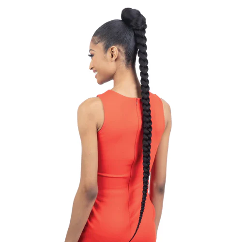 Pre-Stretched Braided Ponytail 38" Synthetic Drawstring Ponytail by Shake-N-Go - Image 3