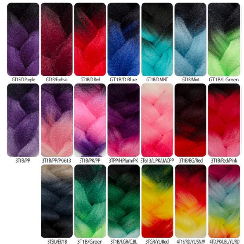 Freed'm-Silky-Braid 100% Pre-Stretched Afrelle Fiber Braiding Hair by RastAfri - Image 3