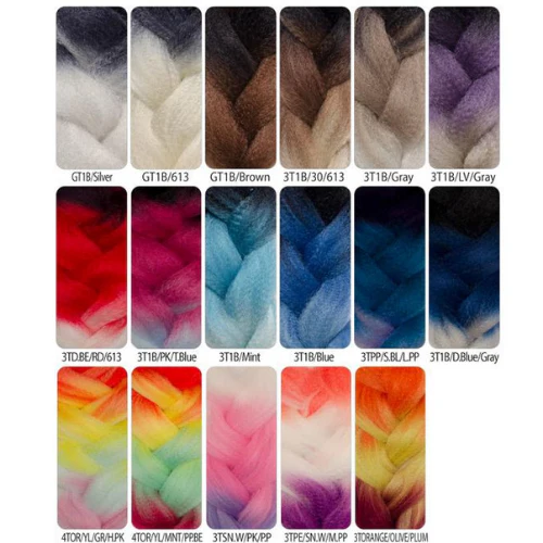 Freed'm-Silky-Braid 100% Pre-Stretched Afrelle Fiber Braiding Hair by RastAfri - Image 4