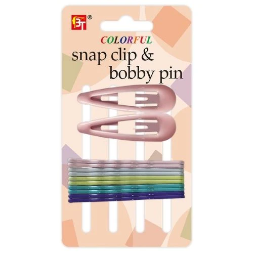 Snap Clip & Bobby Pin - Colorful by Beauty Town - Image 3