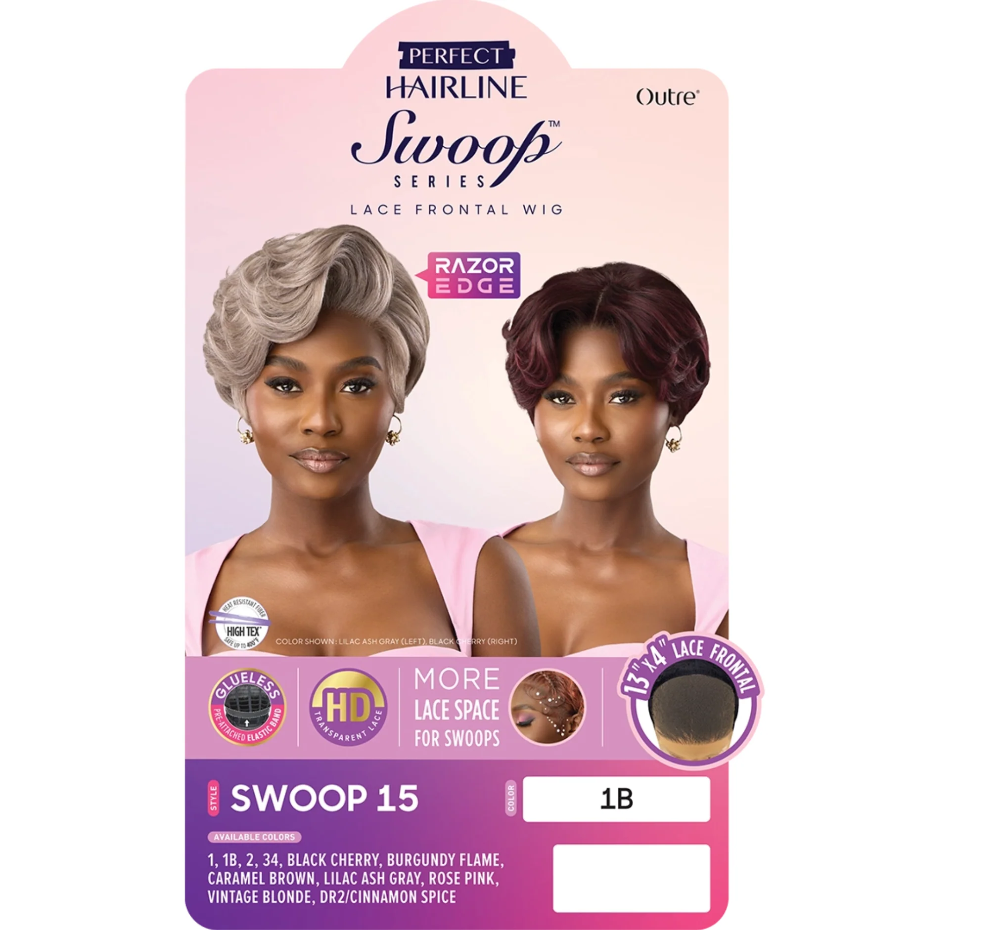 Swoop15 Swoop Series Synthetic Lace Front Wig by Outre - Image 4