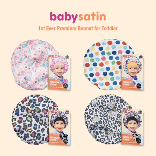 Toddler Premium Satin Bonnet 12-36 Months by Red By Kiss - Image 3
