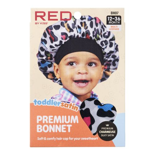 Toddler Premium Satin Bonnet 12-36 Months by Red By Kiss - Image 7
