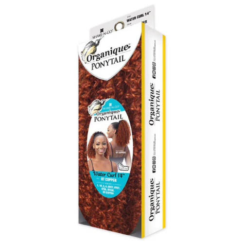 Water Curl 14" Organique Ponytail by Shake-N-Go - Image 5