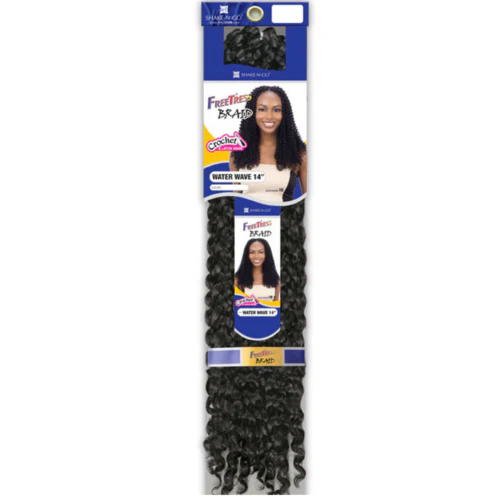 Water Wave 14" FreeTress Synthetic Crochet Hair by Shake-N-Go - Image 3